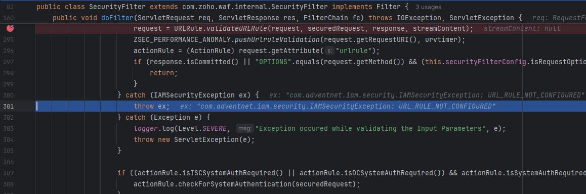 URL_RULE_NOT_CONFIGURED