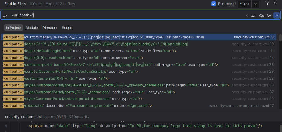 search_regex_url